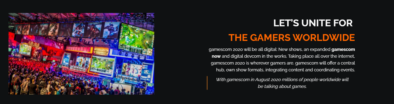 gamescom 2020 official partner gaming in turkey