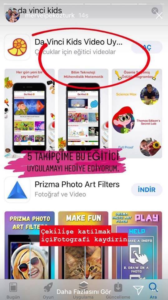 Da Vinci Kids Merve İpek Öztürk Instagram Influencer Marketing - T.I.P Effect - 01 - T.I.P Effect
